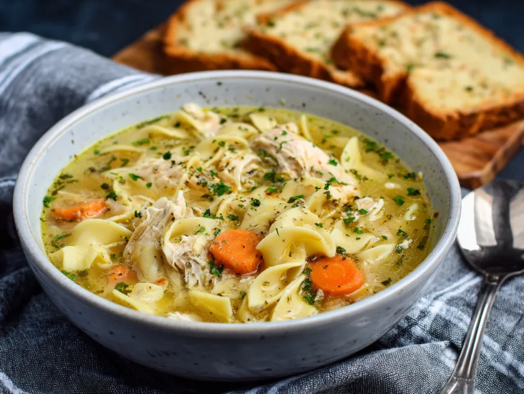 instant pot chicken noodle soup