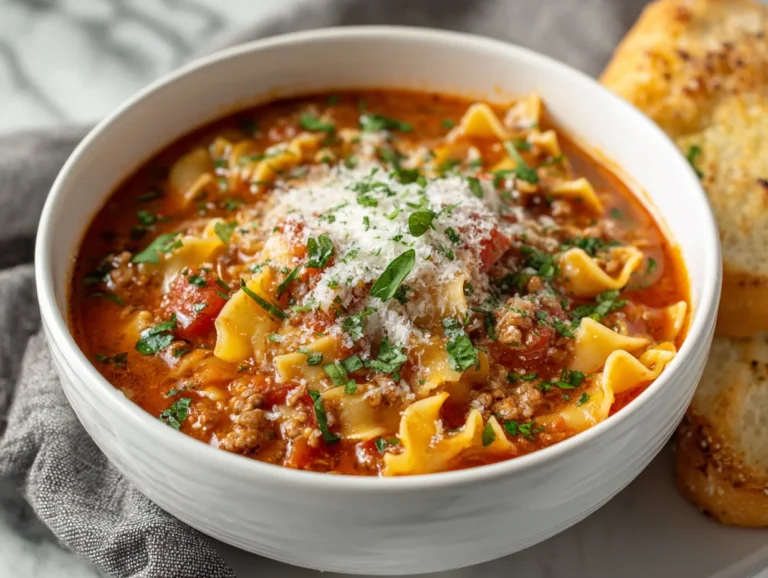 Lasagna Soup Recipe