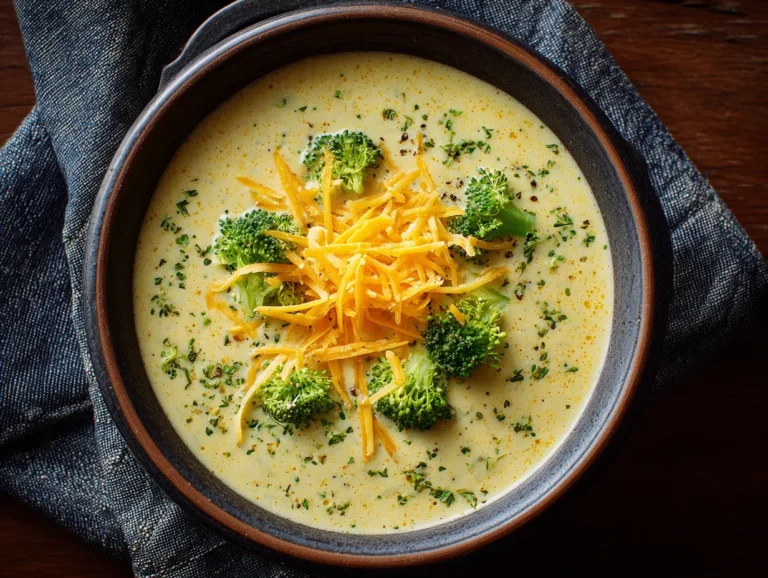 broccoli cheddar soup