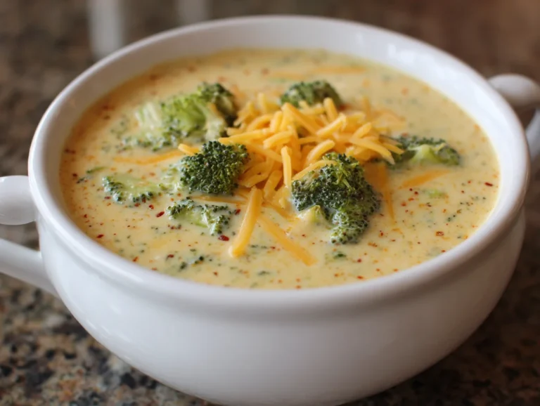 crockpot broccoli cheese soup