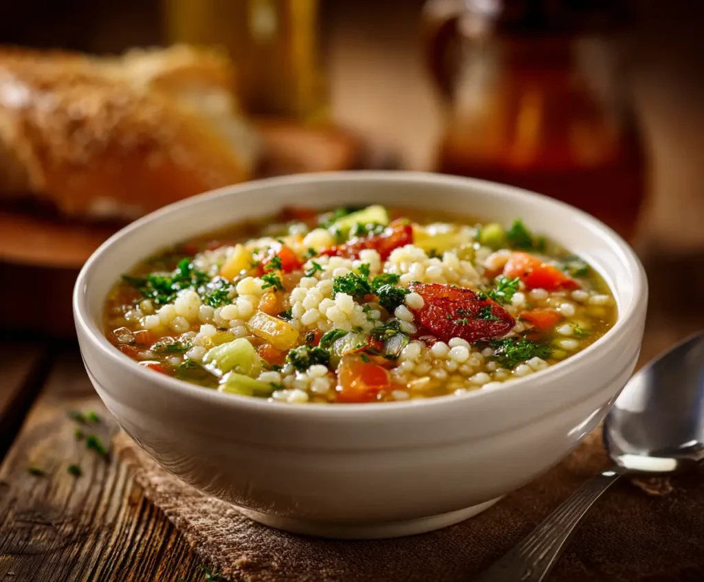 Quick Italian Pastina Soup 