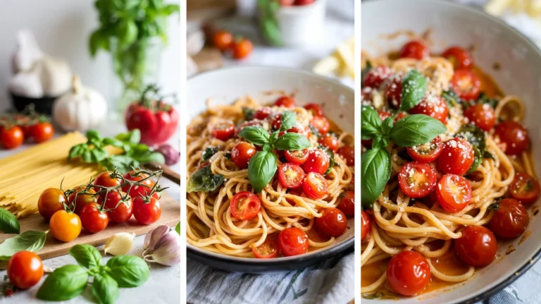 Quick and Easy Cherry Tomato Pasta